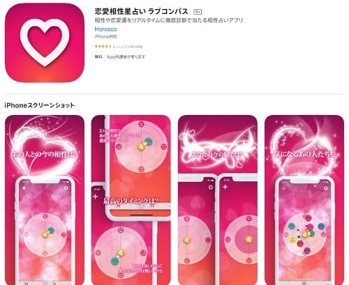 恋愛相性星占い ラブコンパス