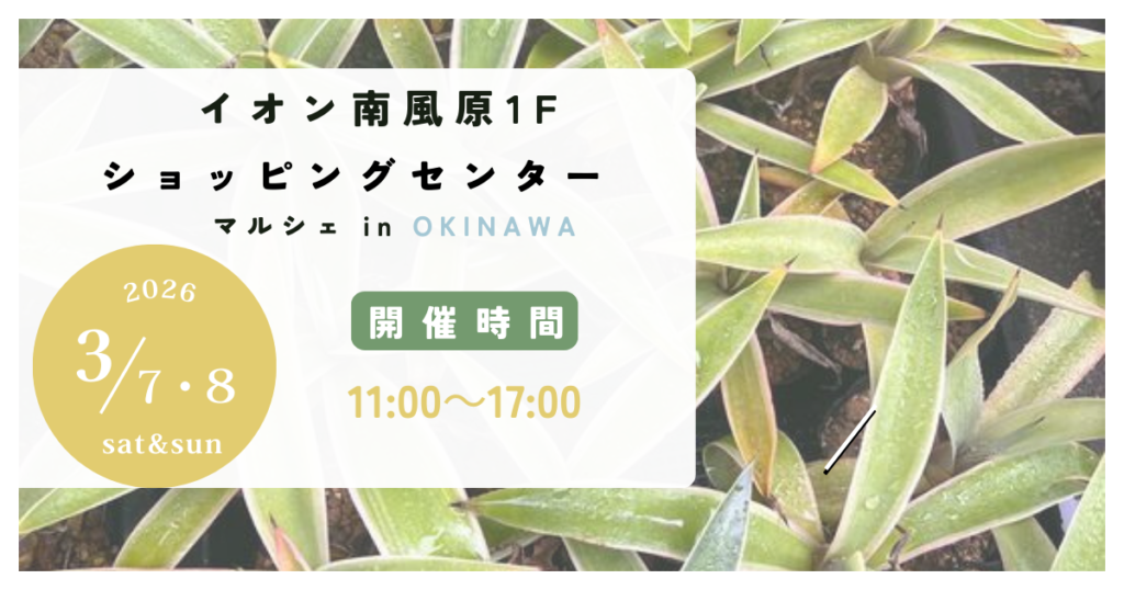 ノウフク連携マルシェ in OKINAWA 2026にて出店します!